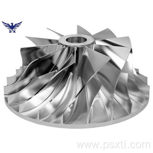 Gr2/Gr5 customized Titanium impeller
